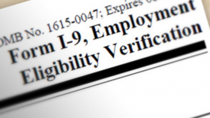 I-9 Form: Employment Eligibility Verification