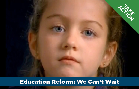 Education Reform Can’t Wait