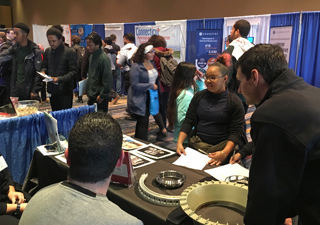 Manufacturing careers: Aerospace Alley tradeshow