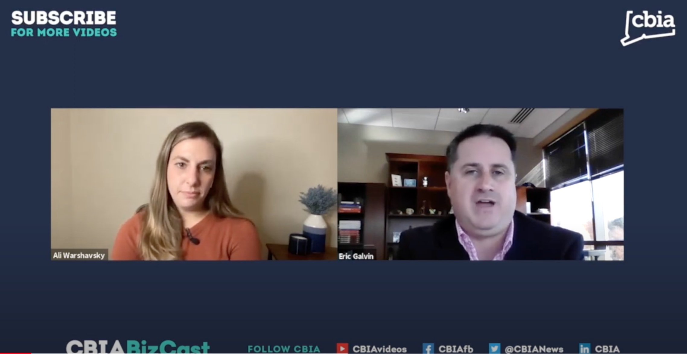 CBIA BizCast: ConnectiCare's Eric Galvin Talks Small Business Health Insurance