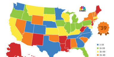 America's Top States for Business 2022