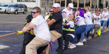 The team at Avelo Airlines pulled a plan 20 feet