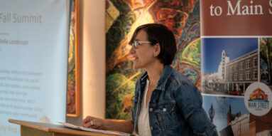 Connecticut Main Street Center executive director Michelle McCabe