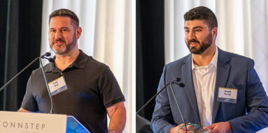 Fred Krol, Progress Inc. and Joseph Farrah, Hartford Public High School