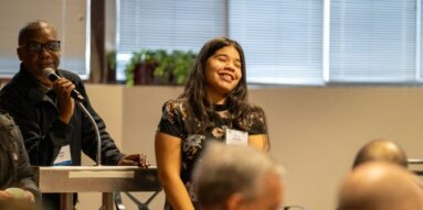 Aniya Caraballo at ReadyCT 2024 Business and Community Partner Breakfast