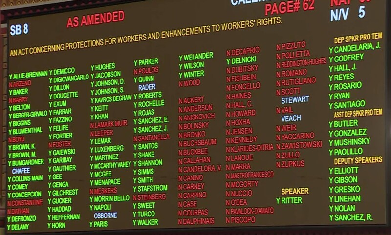 Strikers' UI Benefits Bill Heads to Governor, Veto Expected