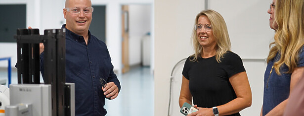 Connecticut lawmakers tour businesses.