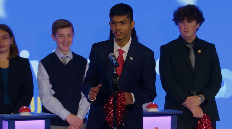 Fairfield Student Competes in National Civics Bee Finals