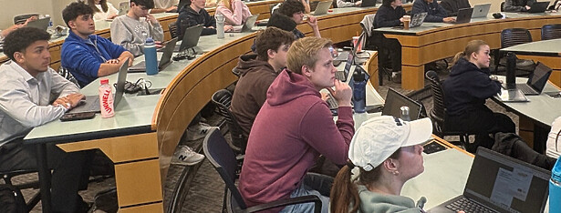 UConn students participate in a CTWM training