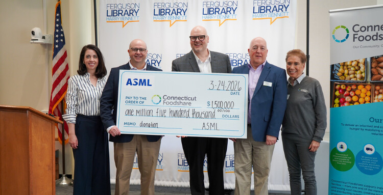 ASML Commits $1.5M to Connecticut Foodshare